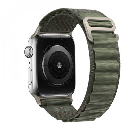 Ремінець Alpine Loop Design Apple Watch 42 mm 44 mm 45 mm 49 mm — Emerald