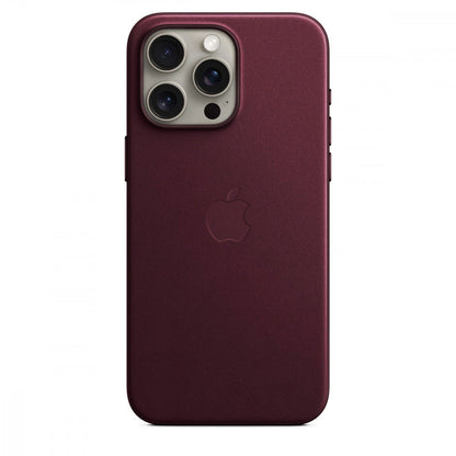 Leather Case With Magsafe iPhone 15 Plus — Mulberry