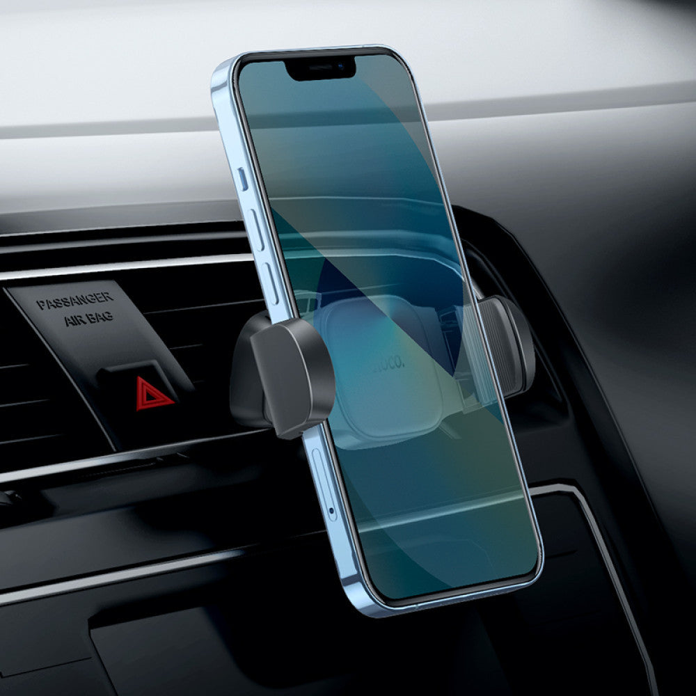 Car Holder Hoco H14 Pursue pull clip (air outlet) — black