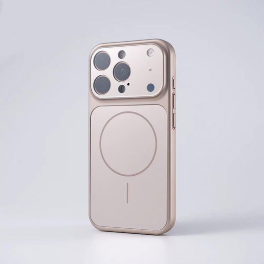 AG Glass Case With MagSafe — iPhone 15 Pro Max — Desert Gold