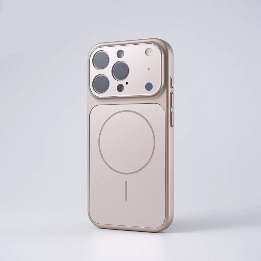 AG Glass Case With MagSafe — iPhone 15 Pro Max — Desert Gold