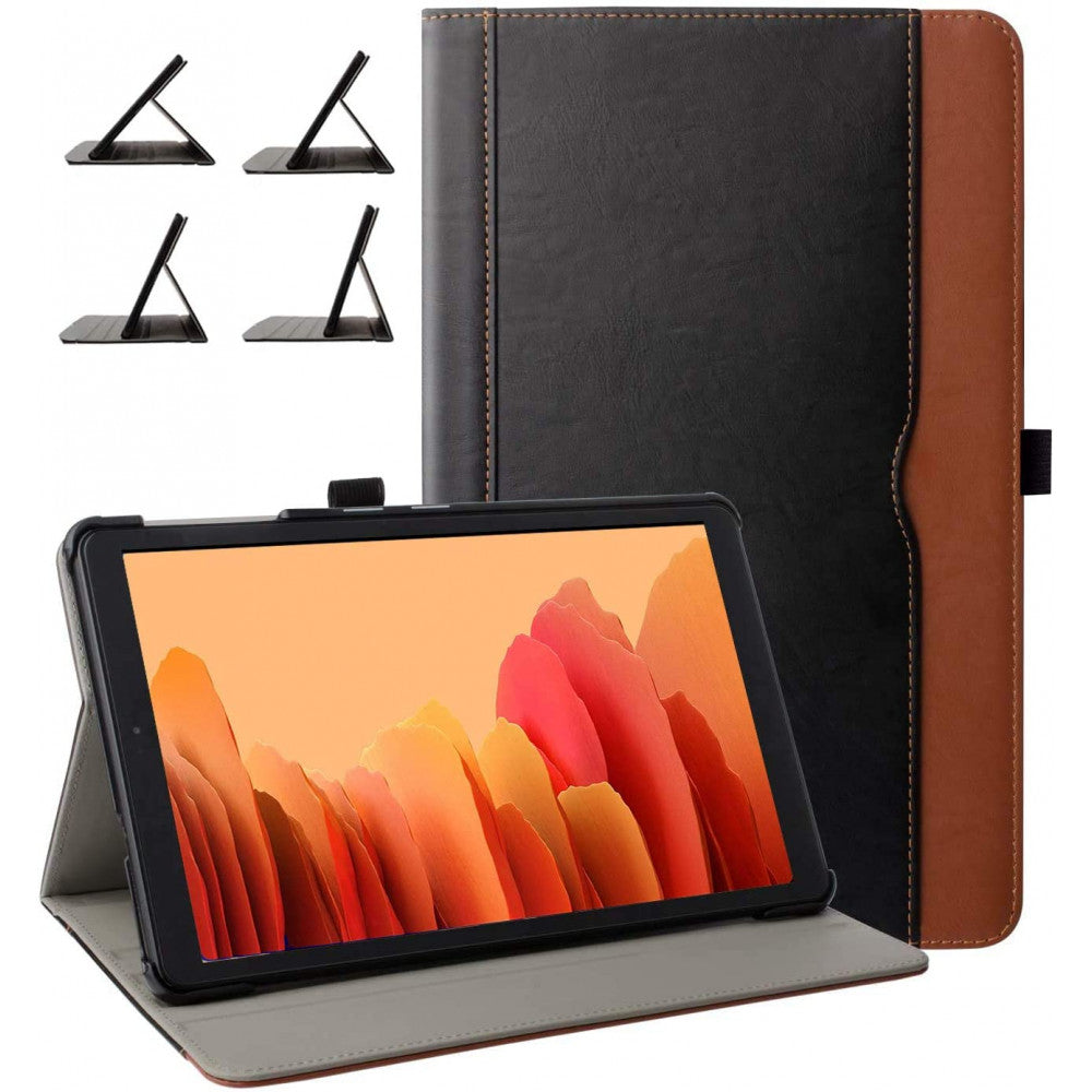 Leather Book Case — Samsung Tab A 7  2020 (10,4) — Black