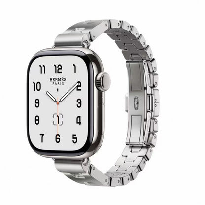 Ремінець H-hermes metal Apple Watch 38 mm 40 mm 41 mm — Rose Gold
