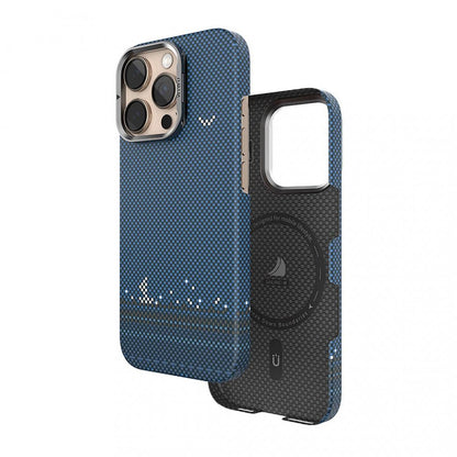 Накладка Чехлы Aramid Armor Sailing Case With MagSafe DCC-209 — iPhone 16 Pro Max — Blue