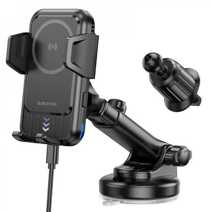 Car Holder — Borofone BH217 Colby wireless fast charging