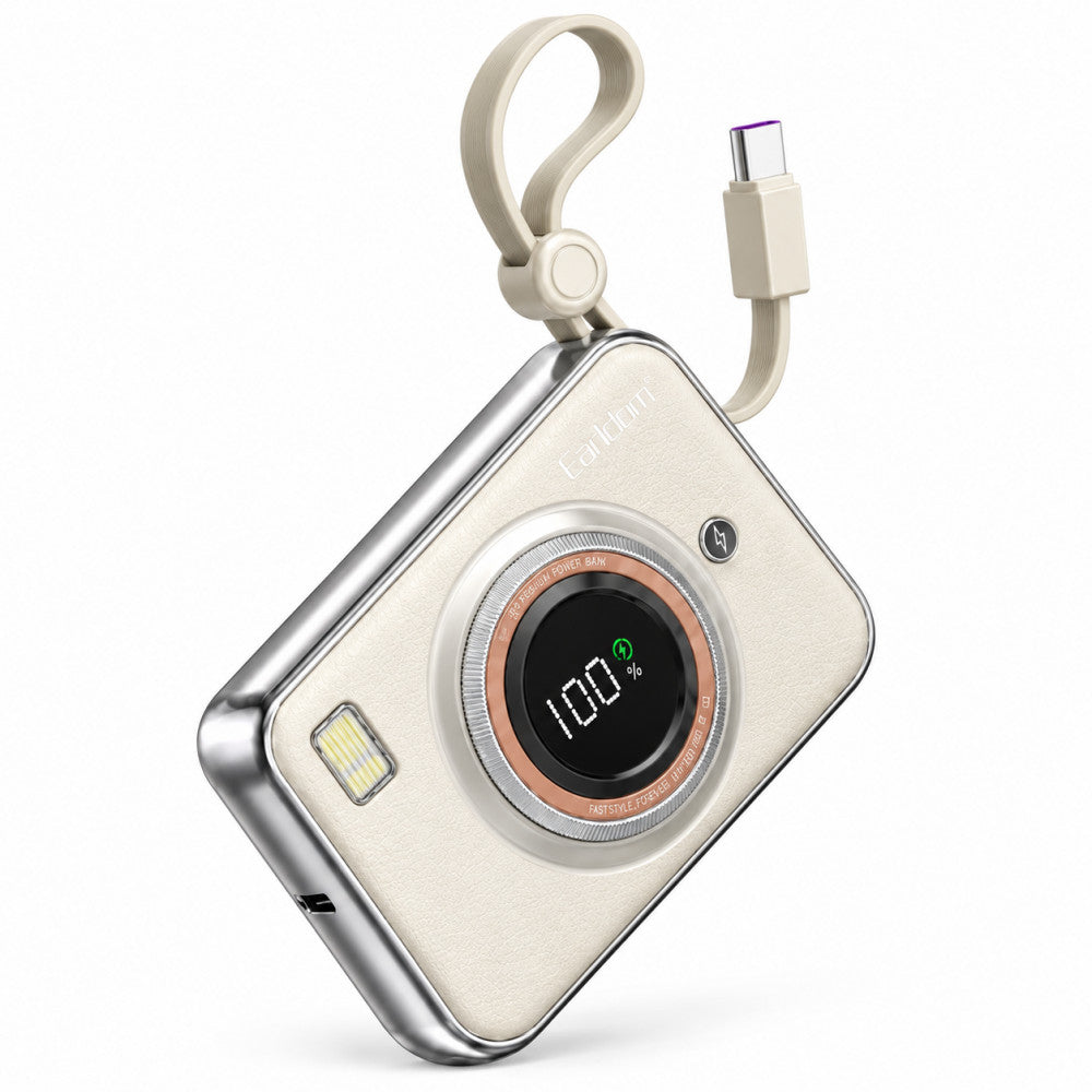 Power Bank Earldom ET-PD56, 10000 мА·год — White