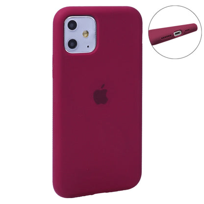 Original Silicone Case Full Size iPhone 11 - Neon Piink