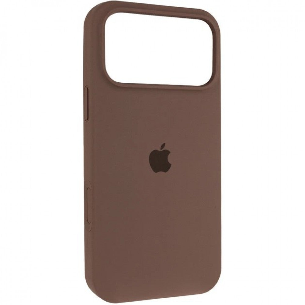 Силіконовий чохол оригінальний повнорозмірний — iPhone 17 Air — New Brown (80)