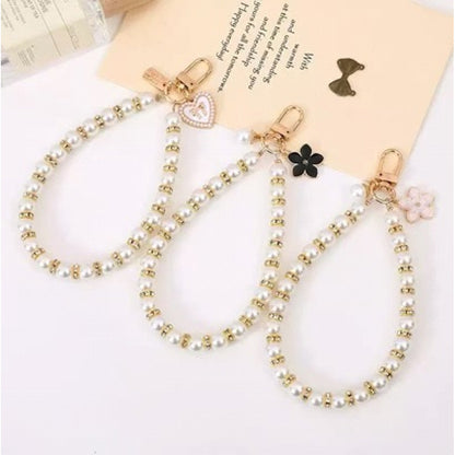 Брелок Pearl Necklace  — White Flower