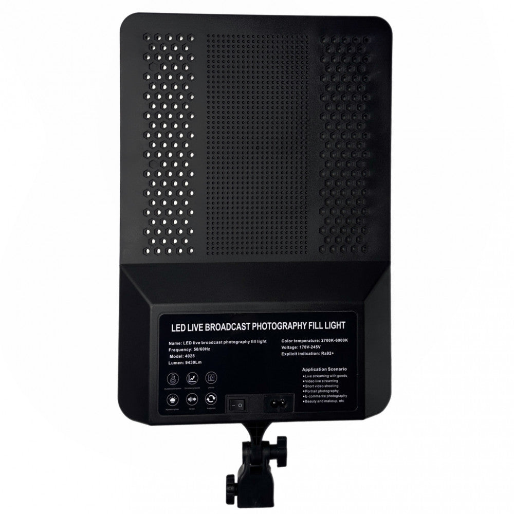 Лампа відеосвітло LED 2316 23x16 cm 240 Lights 2700K-6000K