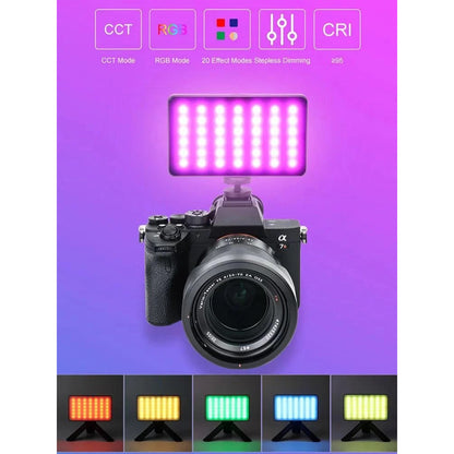 Селфи вспышка ADDWING VL-1158 RGB 8W 2700-6500K/ 2000MA