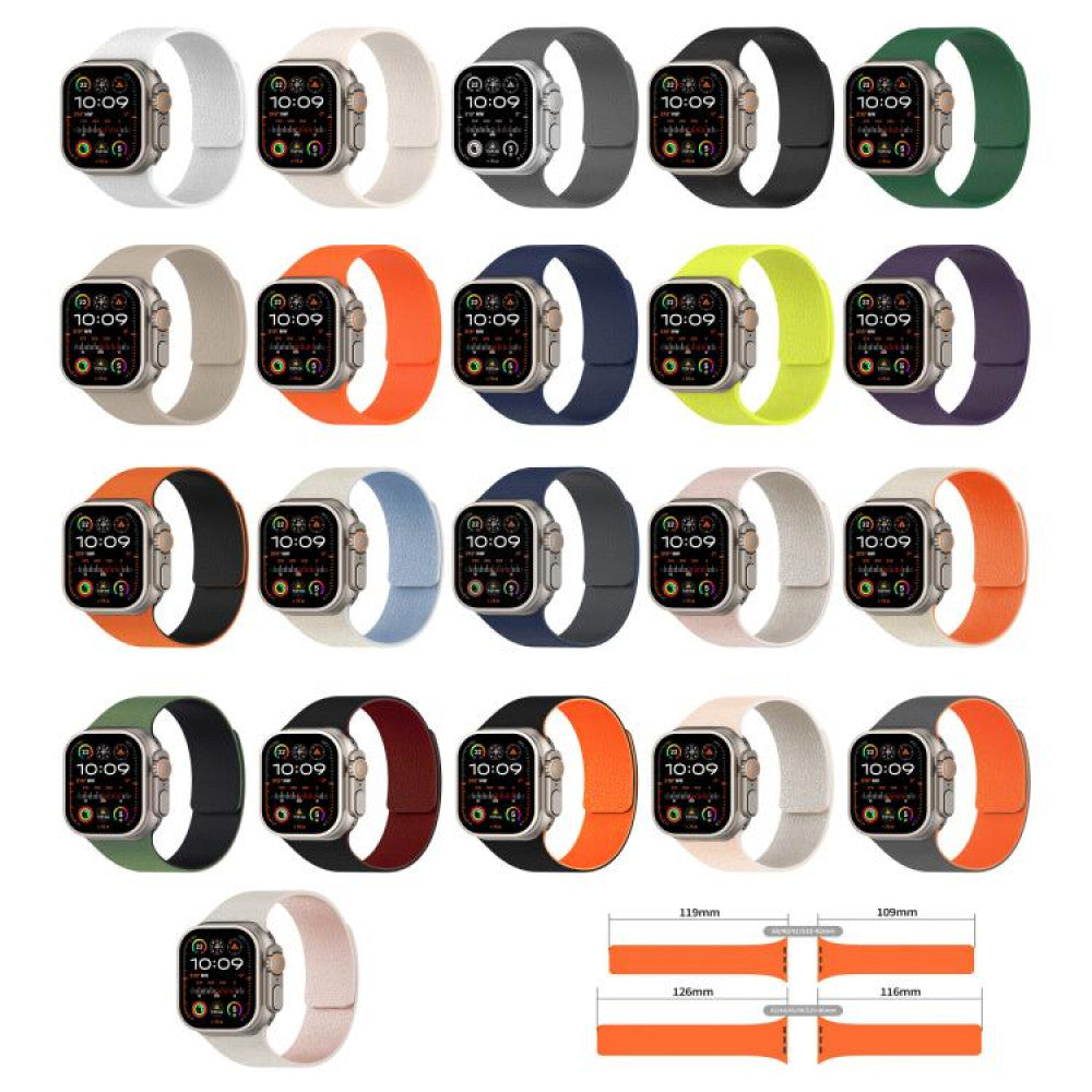 Ремінець Magic Silicon — Apple Watch 42 mm | 44 mm | 45 mm | 49 mm — Midnight Blue