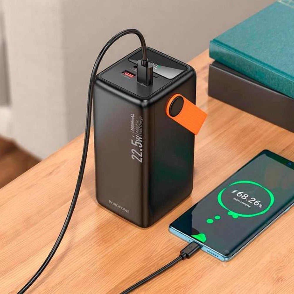 Power Bank | 60000 mAh | 22.5W| PD20W | — Borofone BJ66B