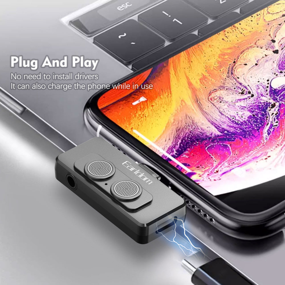 Беспроводной микрофон для телефона USB C — Earldom ET-MC20