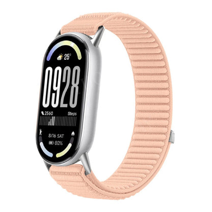 Ремінець Nylon Loop Xiaomi Mi Band 8 ; 9 ; 10 — Pink