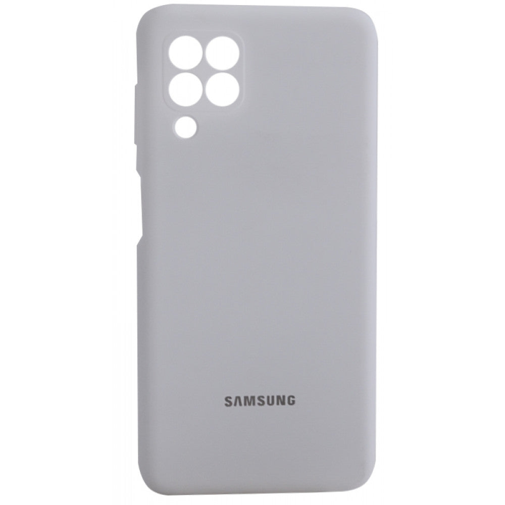 Original Silicone Case Samsung A22 (A225F) — White