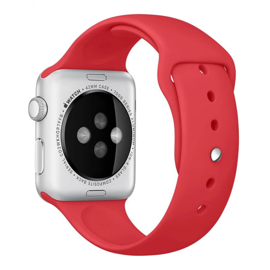 Ремінець Sport Band Apple Watch 38 mm 40 mm 41 mm — Red (14)