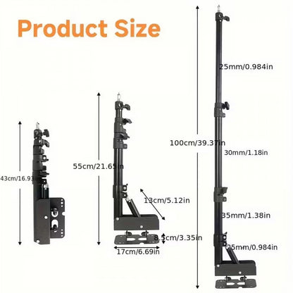 Штатив регульований для фотографування на стіні  42-110 см