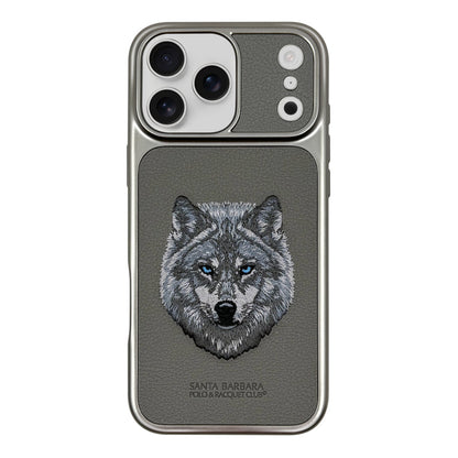 Накладка Чехлы Polo Savanna Leather Case iPhone 17 Pro Max — Wolf