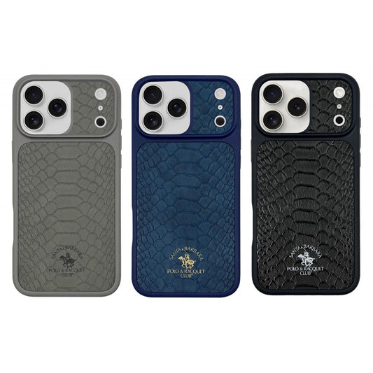 Накладка Чехлы Polo Knight Leather Case iPhone 17 Pro — Black