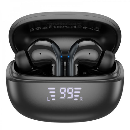 TWS Bluetooth Headset - Hoco EQ5 - Black