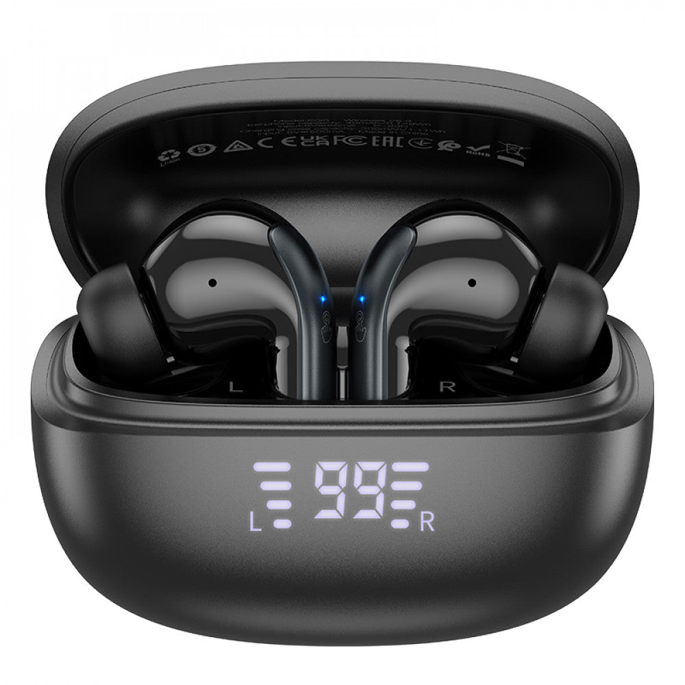 TWS Bluetooth Headset - Hoco EQ5 - Black