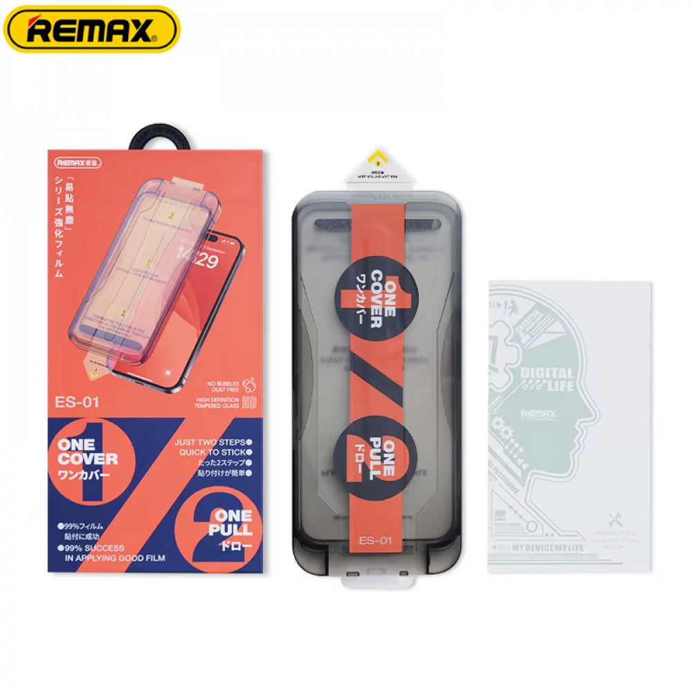 Захисне скло Remax HD Tempered Glass ES-01  iPhone 16 Pro Max