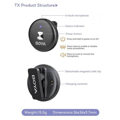 Беспроводной микрофон для телефона BOYA OMIC-D