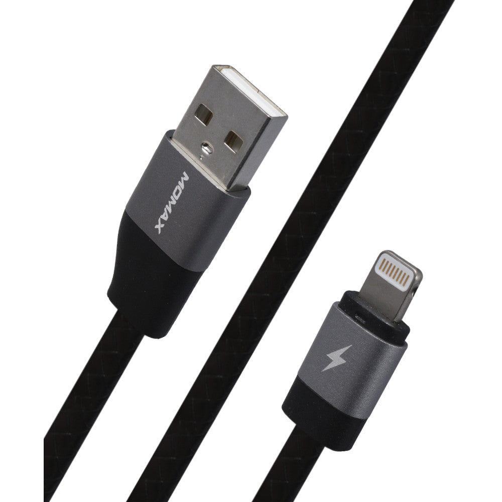 Кабель Lightning 2.4A (0.1m) Momax DLID