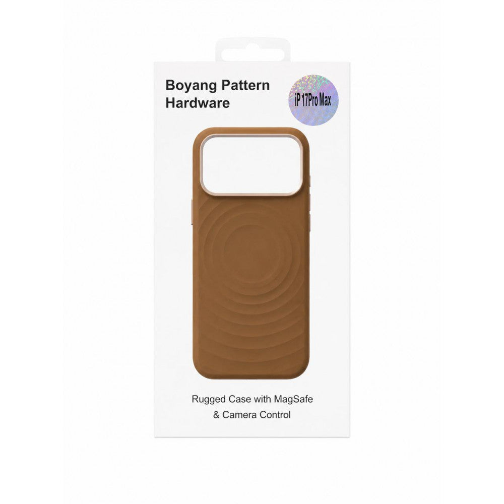 Накладка Чехлы Wave Case with MagSafe iPhone 17 Pro Max — Brown