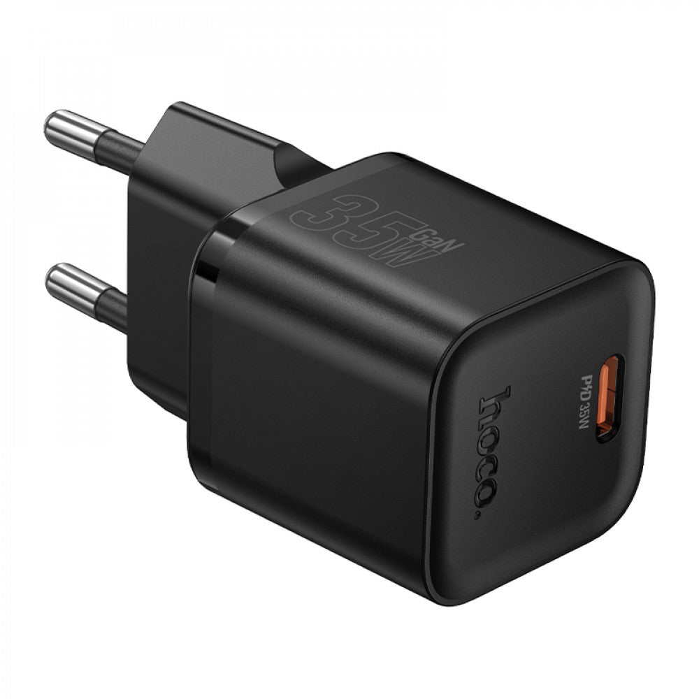 Home Charger | 35W | PD — Hoco N66 — Black