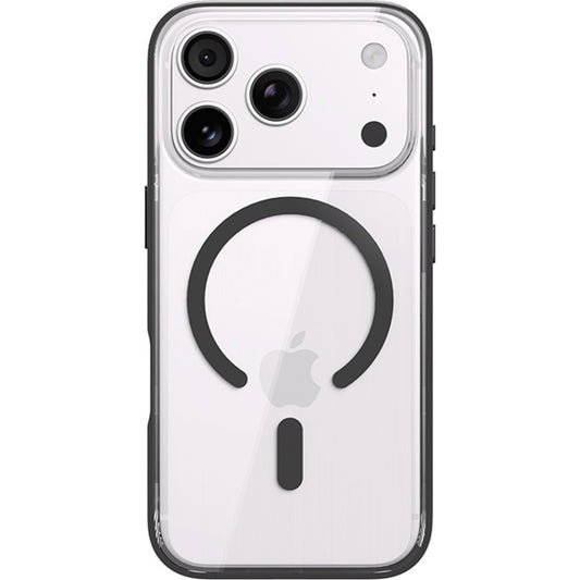 TPU-чехол Rock Crystal Armor Series Anti-Yellowing с MagSafe - iPhone 18 Pro - Black