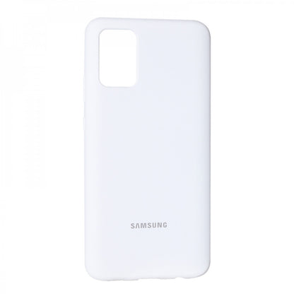 Original Silicone Cover Case Samsung A02S — Antique White