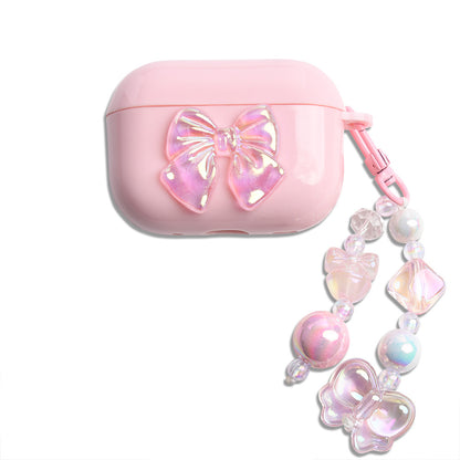 Airpods Case — Bow — Pink