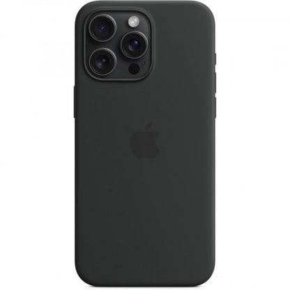 Silicone Case With Magsafe iPhone 15 Pro — Black