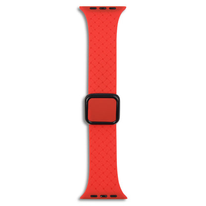 Ремінець Fabric pattern Design Apple Watch 42 44 45 49 mm — Red