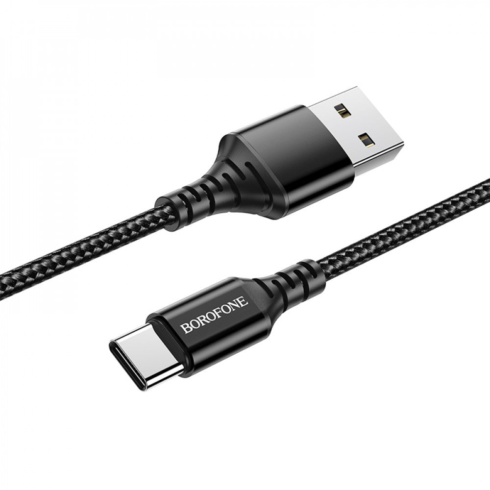 Кабель USB C 2.4A (1m) — Borofone BX54 — Black