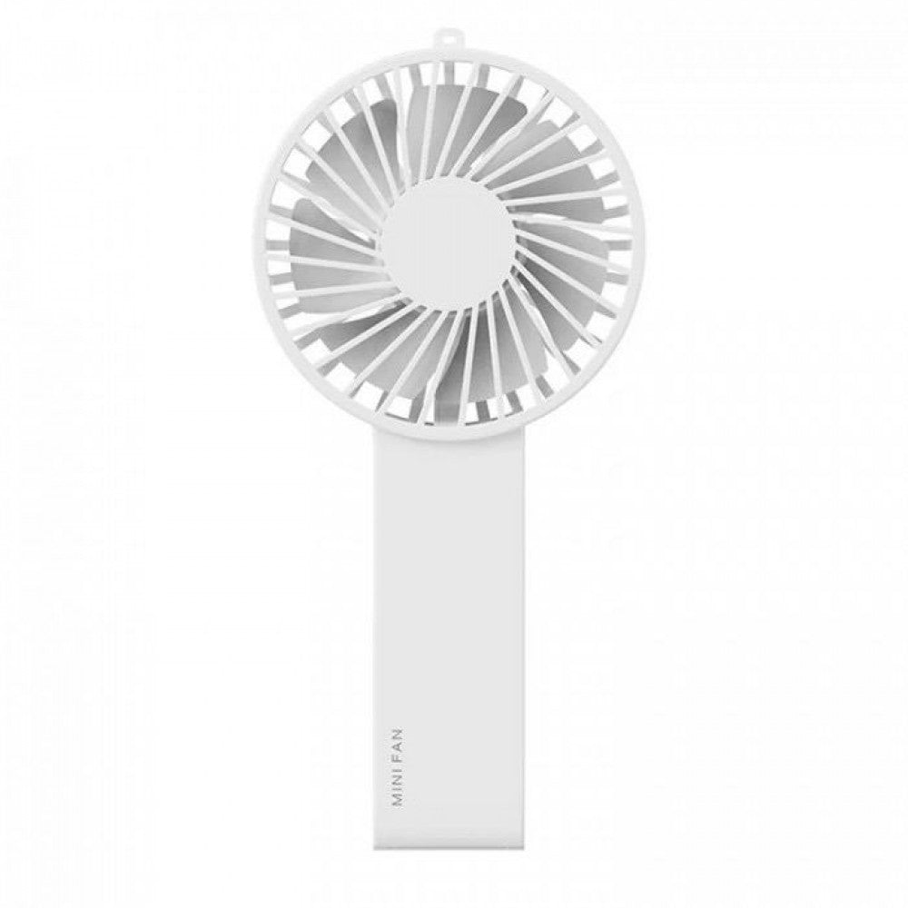 Портативный мини вентилятор WT-F58 - 1200 mAh — White