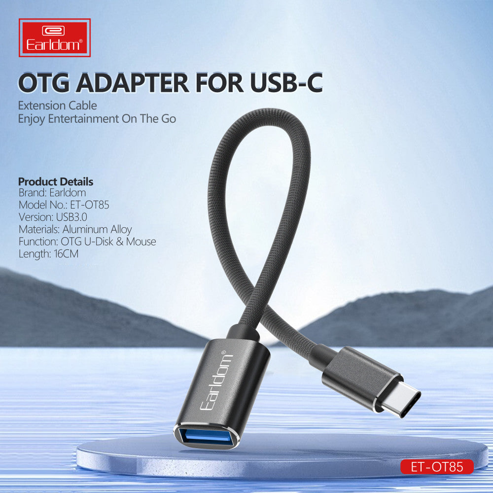 Adapter OTG USB C To USB Earldom ET-OT85