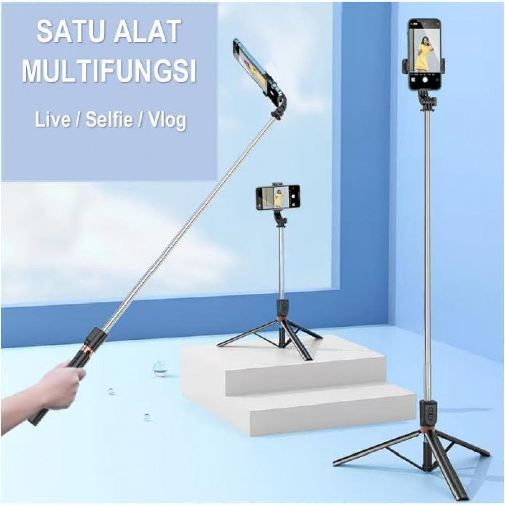 Monopod Tripod | Button Bluetooth | Y17 Super long stick 1.7m