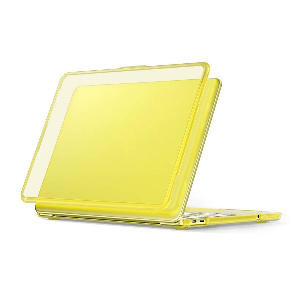 Защитная накладка ТПУ+Жесткий корпус ПК — MacBook Neo 13 A3404 — Желтый
