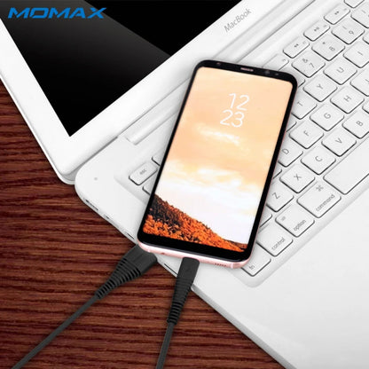 Кабель USB C 2.4A (1.2m) — Momax DTA5 — Black