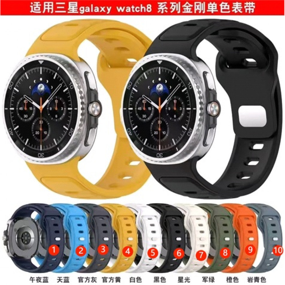 Ремінець Silicone band — Watch 8  — Sky Blue