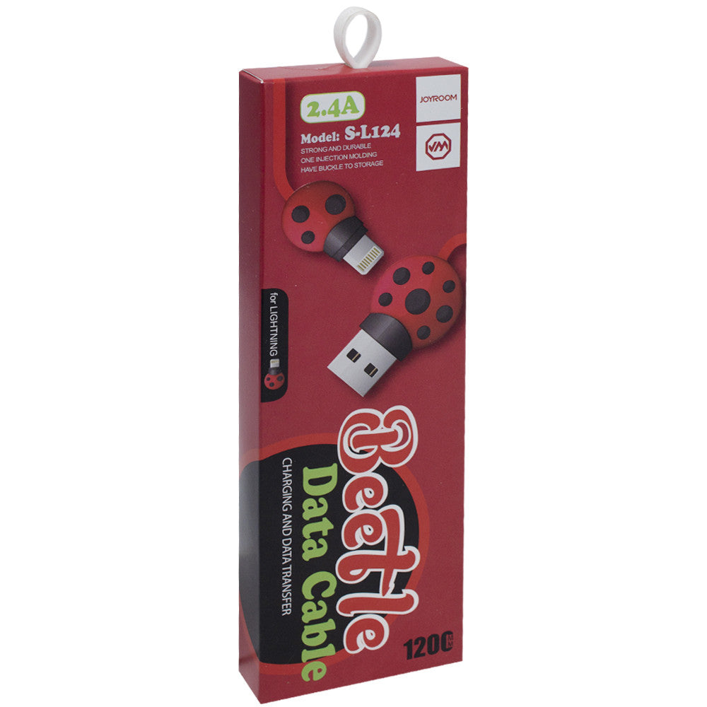 Кабель Lightning 2.4A (1.2m) Joyroom S-L124 - Blue