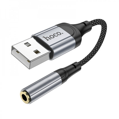 Adapter USB A To 3.5 Hoco LS36 — Black