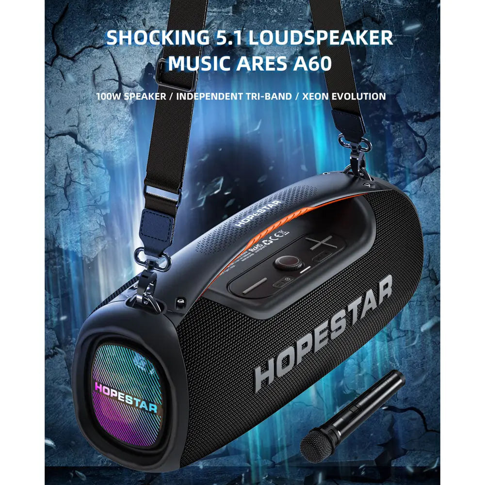 §Портативна колонка — Hopestar A60 — Black
