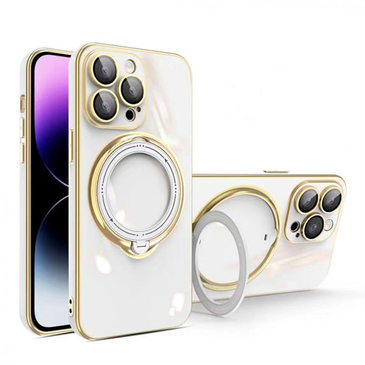 Golden Ring TPU Case iPhone 11 — White