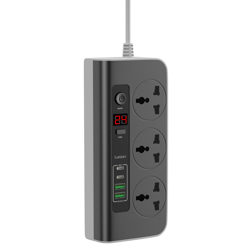 Фільтр живлення 4U | 3P | 3.1A | 1.5m — Earldom ES-SC02