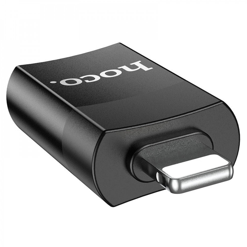 Adapter Lightning To USB 2.0 - Hoco UA17 - Black