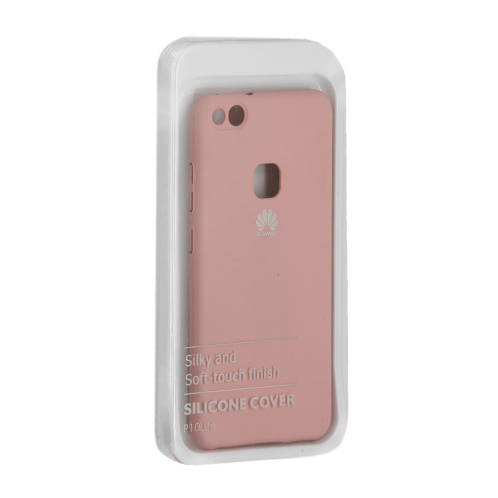 Накладка Чехлы Original Silicone Case Huawei Y5 2017 — Pink